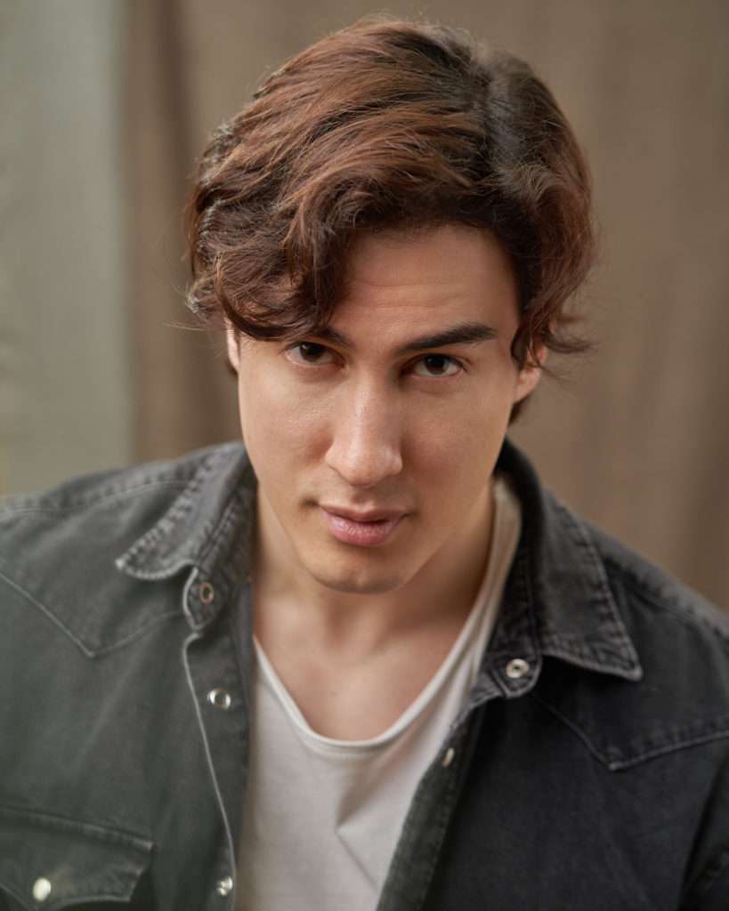 Asian Eurasian male model actor portraiture editorial headshots