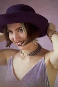 Hong Kong female portrait with natural lighting studio photography